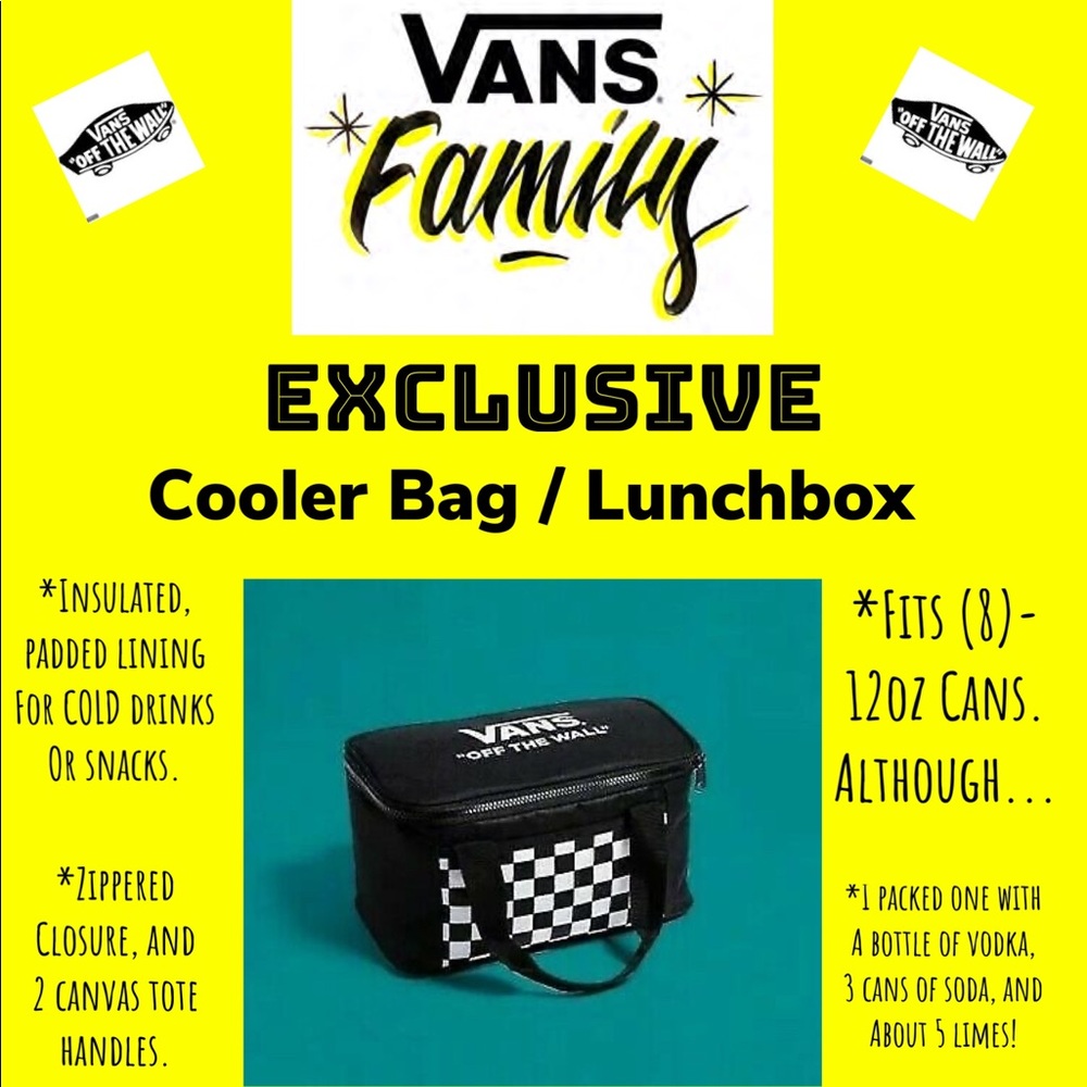VANS FAMILY EXCLUSIVE Cooler Bag “Off the Wall”